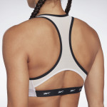 REEBOK LUX VECTOR RACER SPORTS BRA - LJÓS FJÓLUBLÁR